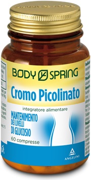 BODY SPRING CROMO PICOLINATO 60 COMPRESSE - farmacia187.it