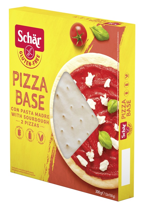 SCHAR PIZZA BASE SENZA LATTOSIO 2 PEZZI DA 150 G - farmacia187.it