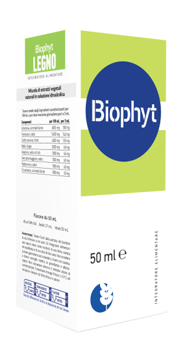 BIOPHYT LEGNO 50 ML SOLUZIONE IDROALCOLICA - farmacia187.it