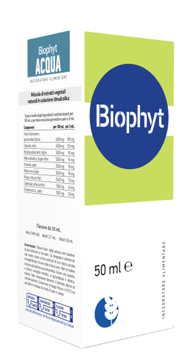 BIOPHYT ACQUA 50 ML SOLUZIONE IDROALCOLICA - farmacia187.it