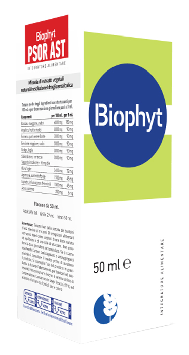BIOPHYT PSOR AST 50 ML SOLUZIONE IDROALCOLICA - farmacia187.it