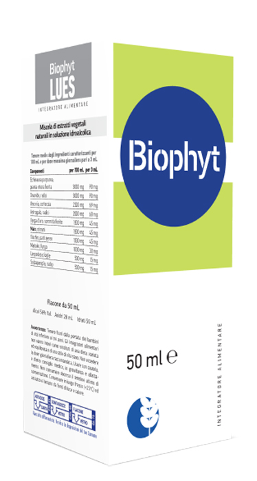 BIOPHYT LUES 50 ML SOLUZIONE IDROALCOLICA - farmacia187.it
