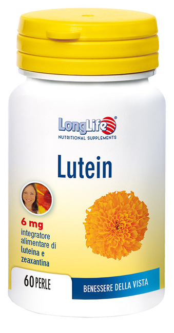 LONGLIFE LUTEIN 60 PERLE DI GELATINA DA 400 MG - farmacia187.it