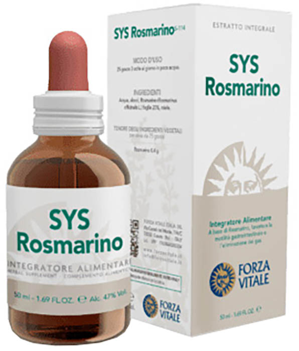 SYS ROSMARINO GOCCE 50 ML - farmacia187.it