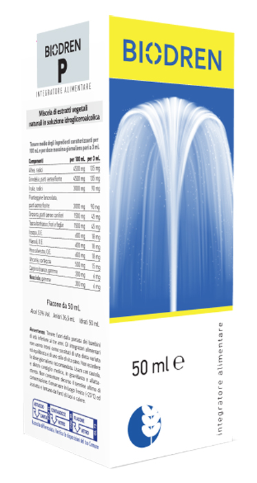 BIODREN P SOLUZIONE IDROALCOLICA 50 ML - farmacia187.it