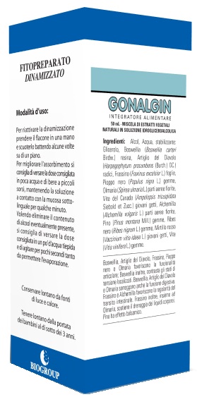 GONALGIN SOLUZIONE IDROALCOLICA 50 ML - farmacia187.it