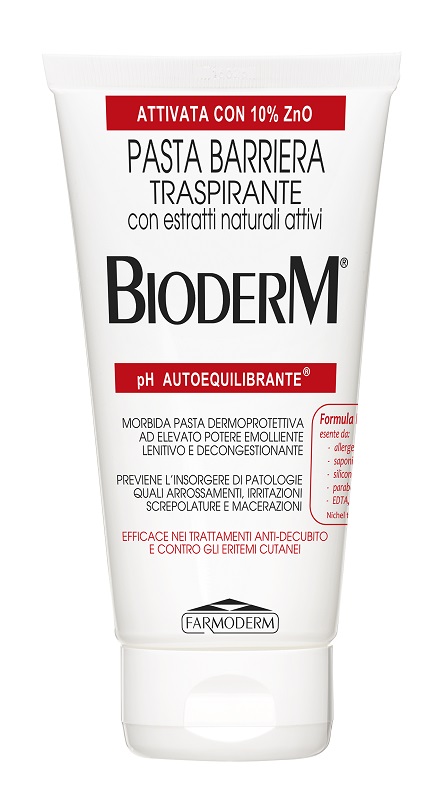 BIODERM PASTA BARRIERA TRASPIRANTE PH AUTOEQUILIBRANTE 150 ML - farmacia187.it