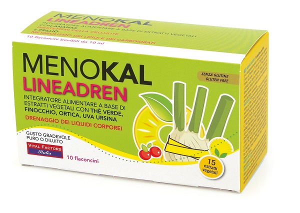 MENOKAL LINEADREN 10 FLACONCINI 10 ML - farmacia187.it