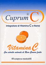 CUPRUM C VITAMINA C+ RAME 60 G - farmacia187.it