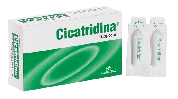 CICATRIDINA SUPPOSTE 10 PEZZI - farmacia187.it