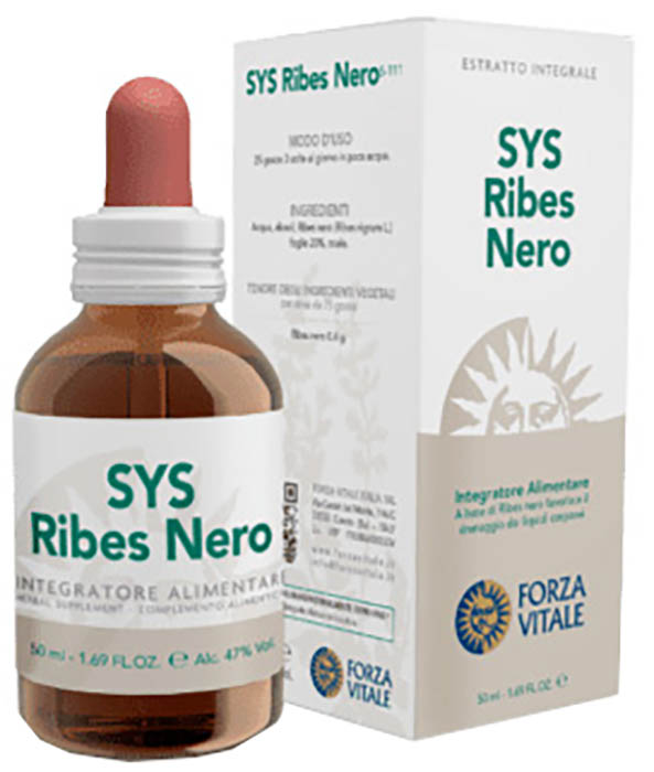 SYS RIBES NERO GOCCE 50 ML - farmacia187.it