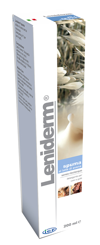 LENIDERM SPUMA DETERGENTE 200 ML - farmacia187.it
