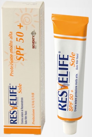 RESVELIFE SOLE TOT CREMA SPF50 30 ML - farmacia187.it