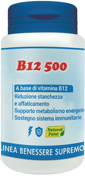 B12 500 CIANOCOBALAMINA 100 CAPSULE VEGETALI - farmacia187.it