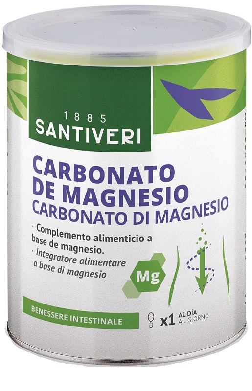 CARBONATO MAGNESIO 110 G SANTIVERI - farmacia187.it