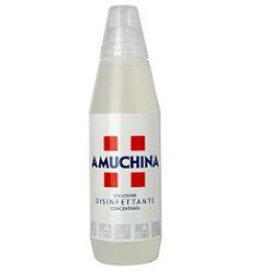 DISINFETTANTE IGIENIZZANTE A BASE DI IPOCLORITO DI SODIO ANTIMICROBICO AD AMPIO SPETTRO D'AZIONE AMUCHINA LIQUIDA 100% 1000 ML - farmacia187.it