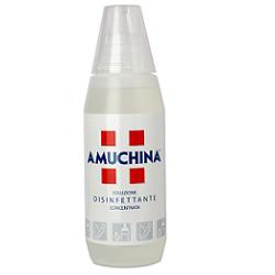DISINFETTANTE IGIENIZZANTE A BASE DI IPOCLORITO DI SODIO ANTIMICROBICO AD AMPIO SPETTRO D'AZIONE AMUCHINA LIQUIDA 100% 500 ML - farmacia187.it