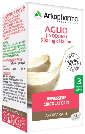 ARKO CAPSULE AGLIO 45 CAPSULE - farmacia187.it