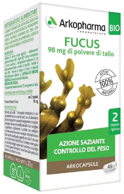 ARKO CAPSULE FUCUS BIO 45 CAPSULE - farmacia187.it