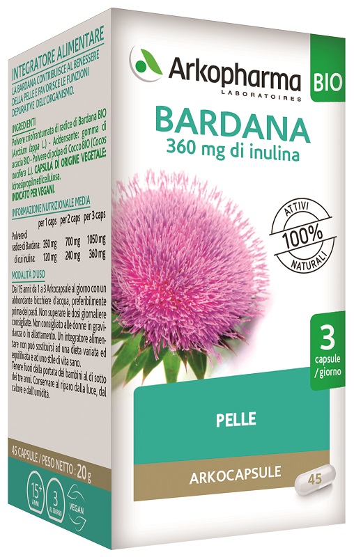 ARKO CAPSULE BARDANA BIO 45 CAPSULE - farmacia187.it