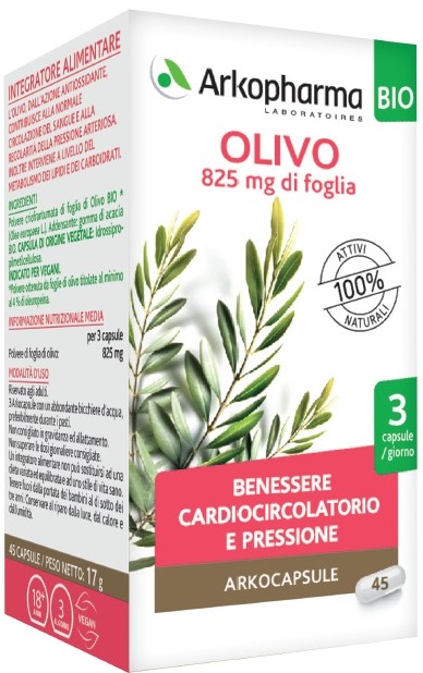 ARKO CAPSULE OLIVO BIO 45 CAPSULE - farmacia187.it