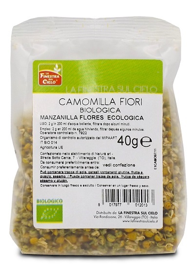 FSC CAMOMILLA FIORI INTERI BIO 40 G - farmacia187.it