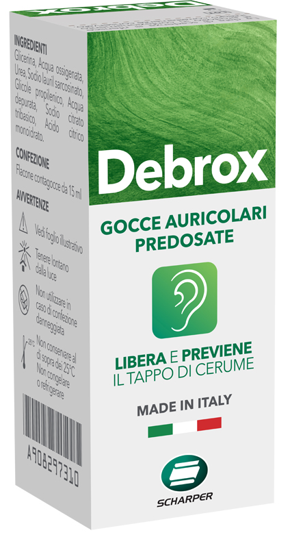 DEBROX GOCCE AURICOLARI 15 ML - farmacia187.it
