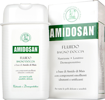 AMIDOSAN FLUIDO BAGNO DOCCIA NUTRIENTE LENITIVO RINFRESCANTE 300 ML - farmacia187.it