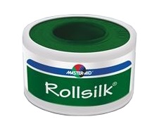 CEROTTO IN ROCCHETTO MASTER-AID ROLLSILK SETA 5X5 - farmacia187.it