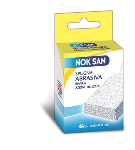 NOK SAN SPUGNA ABRASIVA BIANCA 1 PEZZO - farmacia187.it