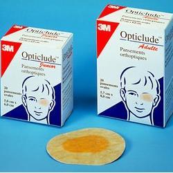 CEROTTO OCULARE OPTICLUDE ADULTI MAXI 5,7X8 CM 20 PEZZI - farmacia187.it