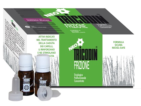 NEOTRICODIN FRIZIONE 10 FLACONCINI 7,5 ML - farmacia187.it