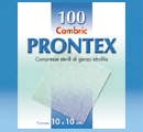 GARZA PRONTEX CAMBRIC 10X10CM 100 PEZZI - farmacia187.it