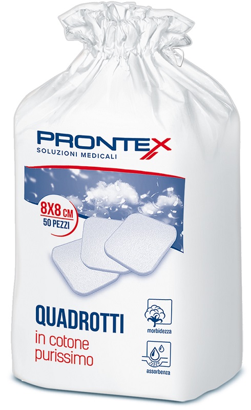 COTONE IDROFILO PRONTEX QUADROTTI - farmacia187.it