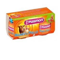 PLASMON OMOGENEIZZATO MANZO/POLLO 80 G X 2 PEZZI - farmacia187.it