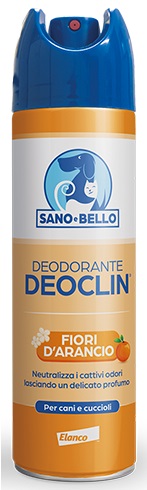 SANO E BELLO DEODORANTE DEOCLIN FIORI D'ARANCIO 250 ML - farmacia187.it