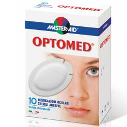 GARZA OCULARE MEDICATA MASTER-AID OPTOMED SUPER 10 PEZZI - farmacia187.it