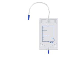 SACCA DI DRENAGGIO DA GAMBA PER INCONTINENZA TUBO 10 CM 10 PEZZI - farmacia187.it