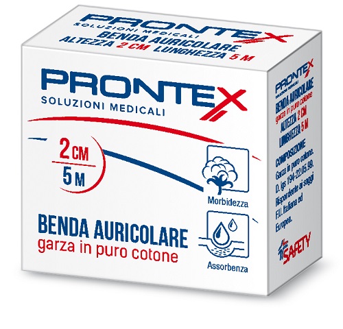 PRONTEX BENDA AURICOLARE 2 CM - farmacia187.it