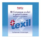 PRONTEX GARZA COMPRESSA OCULARE NON ADESIVA COTONE 10 PEZZI - farmacia187.it