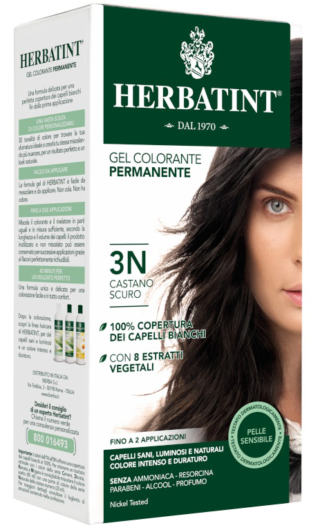 HERBATINT 3N CASTANO SCURO 150 ML - farmacia187.it