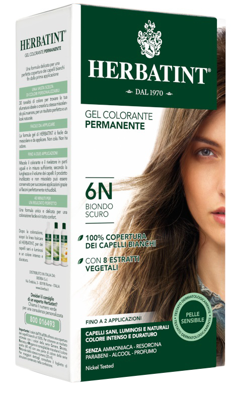 HERBATINT 6N BIONDO SCURO 150 ML - farmacia187.it