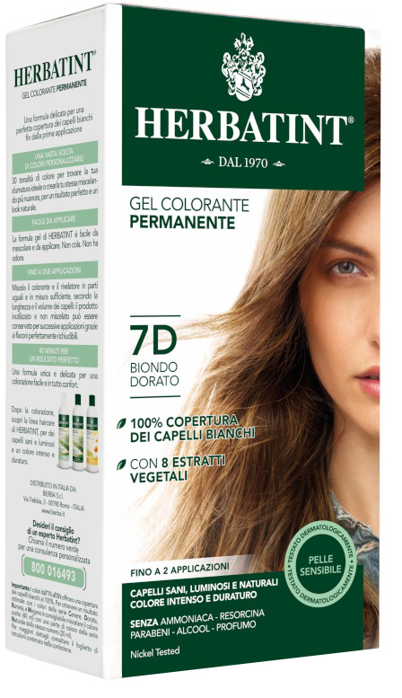 HERBATINT 7D BIONDO DORATO 150 ML - farmacia187.it