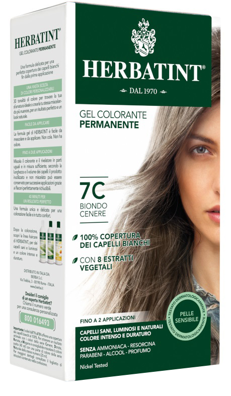 HERBATINT 7C BIONDO CENERE 150 ML - farmacia187.it