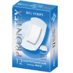 CEROTTO PRONTEX BIG STRIPS ASTUCCIO DA 12 PEZZI FORMATO MAXI - farmacia187.it