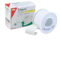 CEROTTO IN ROCCHETTO DI TELA AERATOELEVATA RESISTENZA E ADESIVITA' 2,5CM X 5 M - farmacia187.it