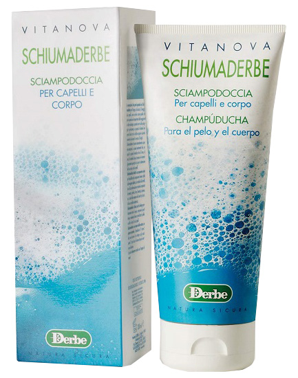 SCHIUMADERBE SCIAMPODOCCIA PER CAPELLI E CORPO 200 ML - farmacia187.it
