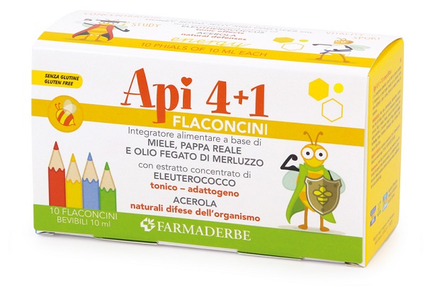 APIQUATTRO + 1 10 FLACONCINI DA 10 ML - farmacia187.it
