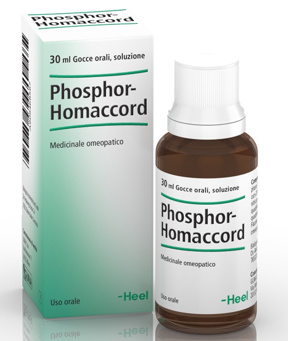 HEEL PHOSPHOR-HOMACCORD GOCCE 30 ML - farmacia187.it