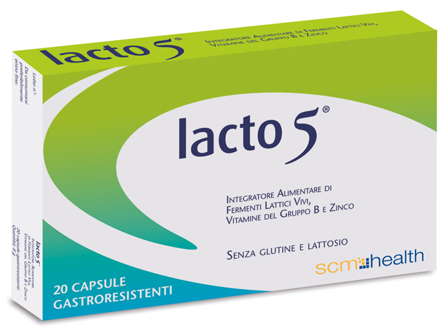 LACTO 5 20 CAPSULE - farmacia187.it